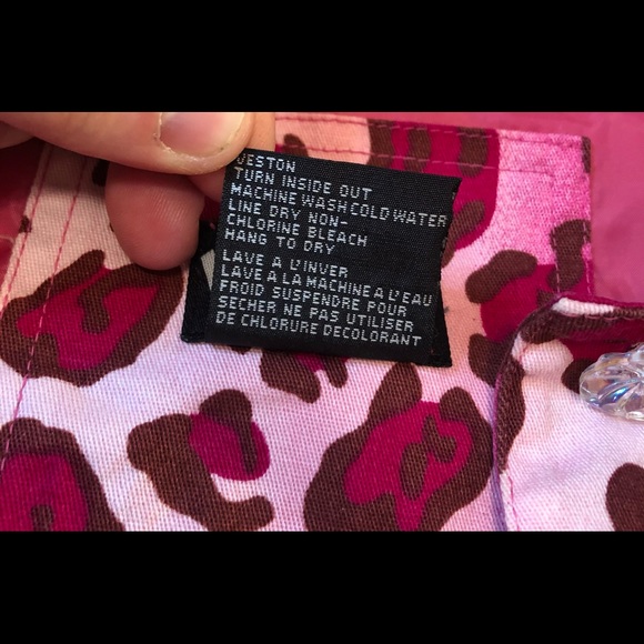 💜SOLD💜 Y2k pink cheetah print button up blazer - Picture 5 of 7